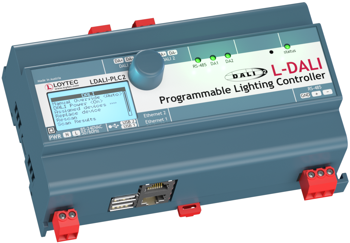 LDALI-PLC2/4 Programmable DALI Controller